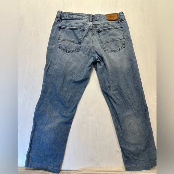 Lucky Brand Sienna Slim Boyfriend Jeans Size 6 / 28 Distressed Mid Rise Stretch - Picture 9 of 10